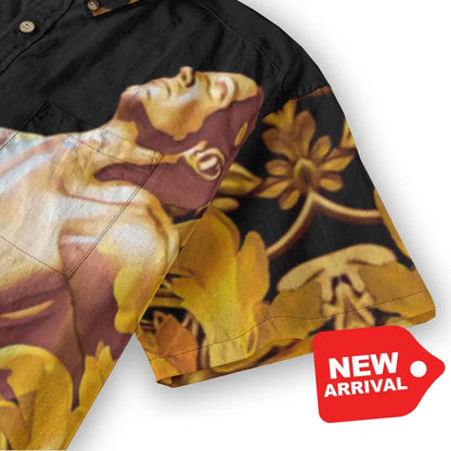 All-Over Print Men’s Breathable Shirt|140GSM Slub Cotton