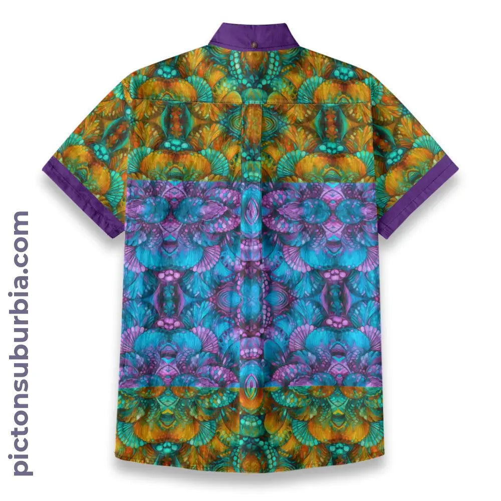 All-Over Print Men’s Breathable Shirt|140GSM Slub Cotton