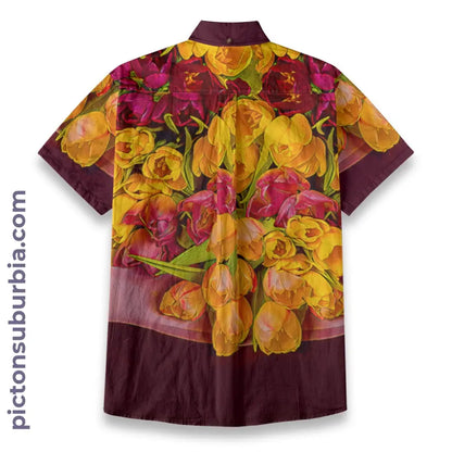 All-Over Print Men’s Breathable Shirt|140GSM Slub Cotton