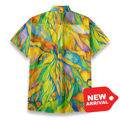 All-Over Print Men’s Breathable Shirt|140GSM Slub Cotton
