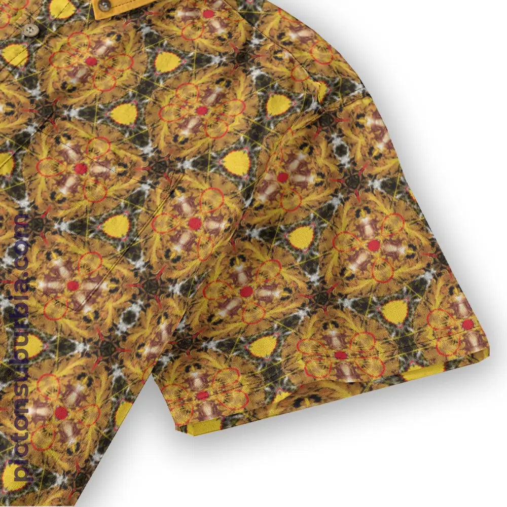 All-Over Print Men’s Breathable Shirt|140GSM Slub Cotton