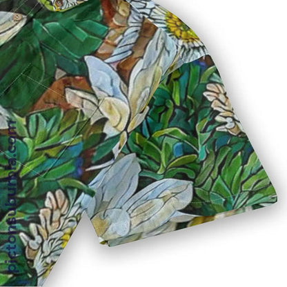 All-Over Print Men’s Breathable Shirt|140GSM Slub Cotton