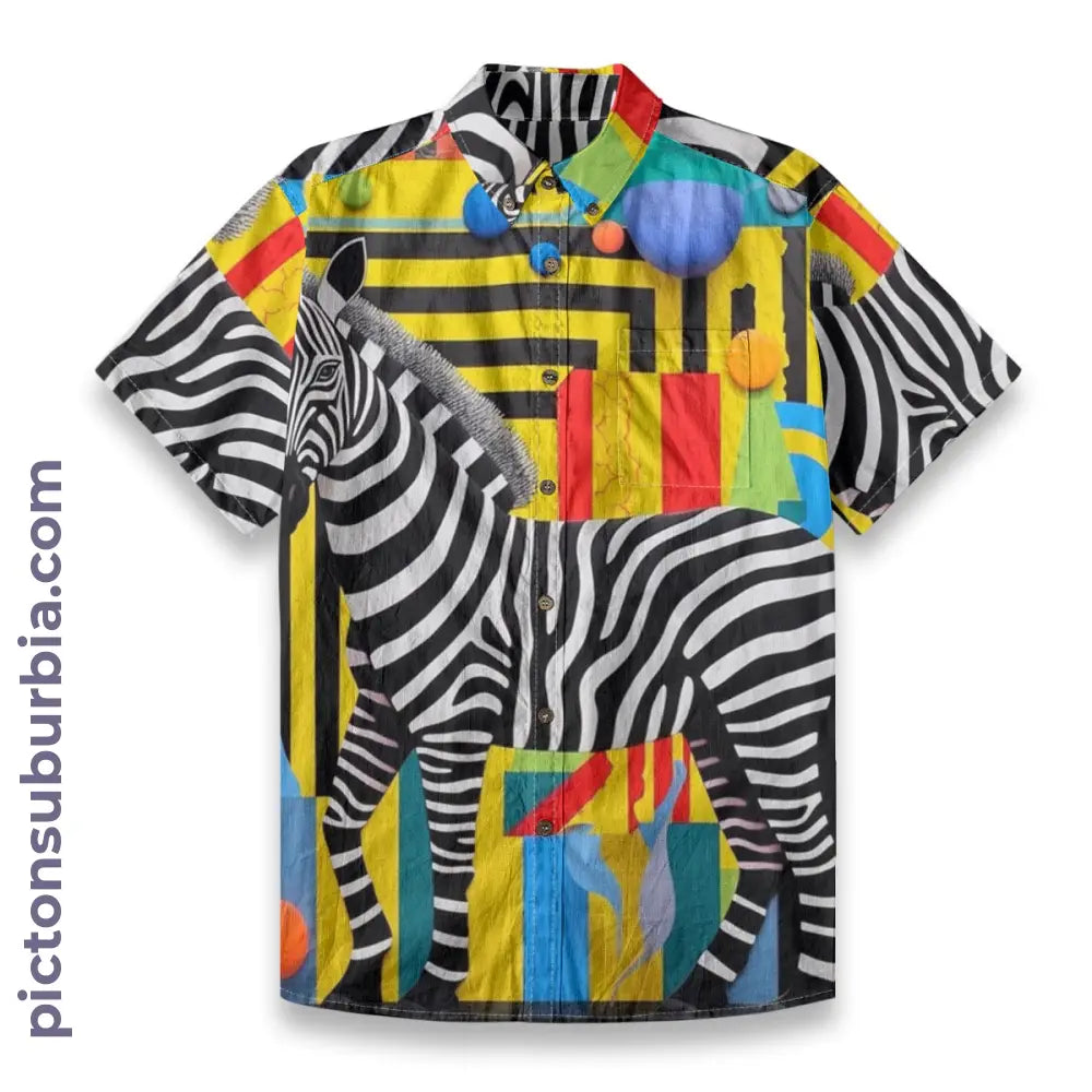 All-Over Print Men’s Breathable Shirt|140GSM Slub Cotton