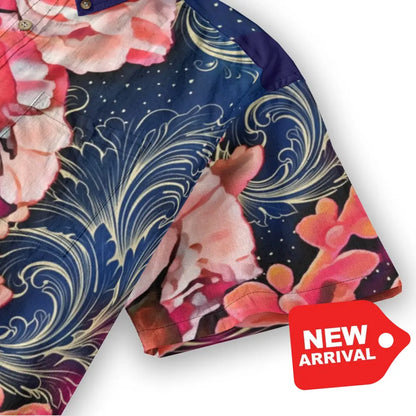 All-Over Print Men’s Breathable Shirt|140GSM Slub Cotton