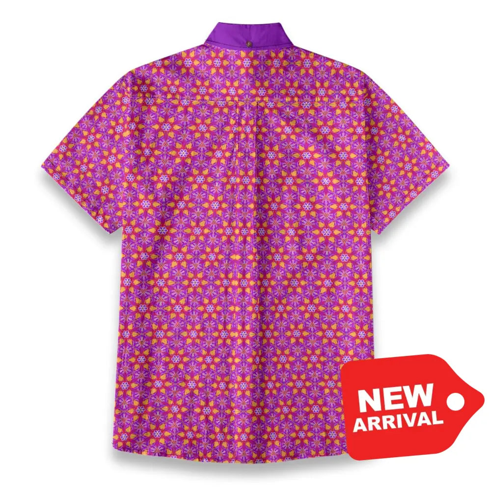 All-Over Print Men’s Breathable Shirt|140GSM Slub Cotton