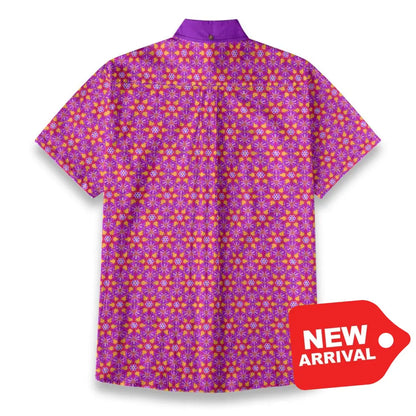 All-Over Print Men’s Breathable Shirt|140GSM Slub Cotton