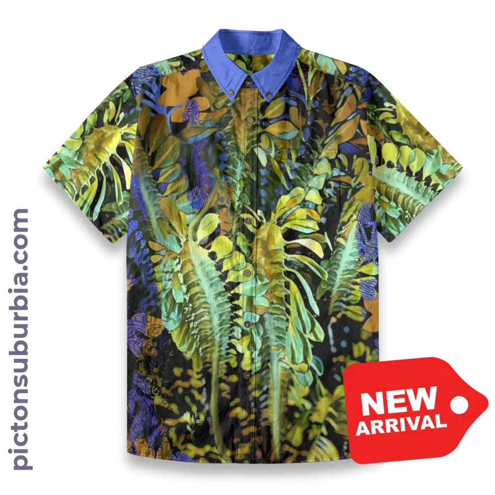 All-Over Print Men’s Breathable Shirt|140GSM Slub Cotton