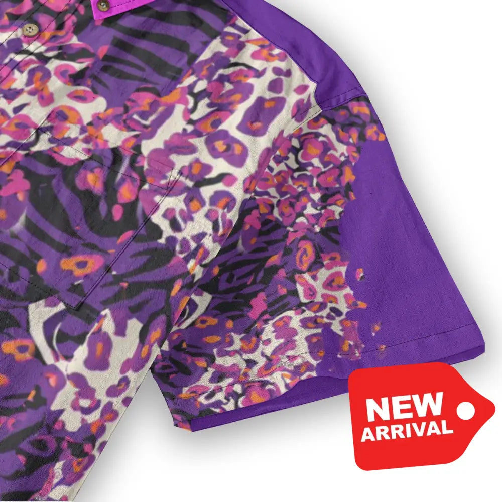 All-Over Print Men’s Breathable Shirt|140GSM Slub Cotton