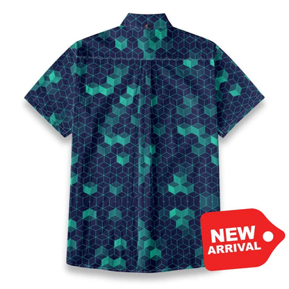 All-Over Print Men’s Breathable Shirt|140GSM Slub Cotton