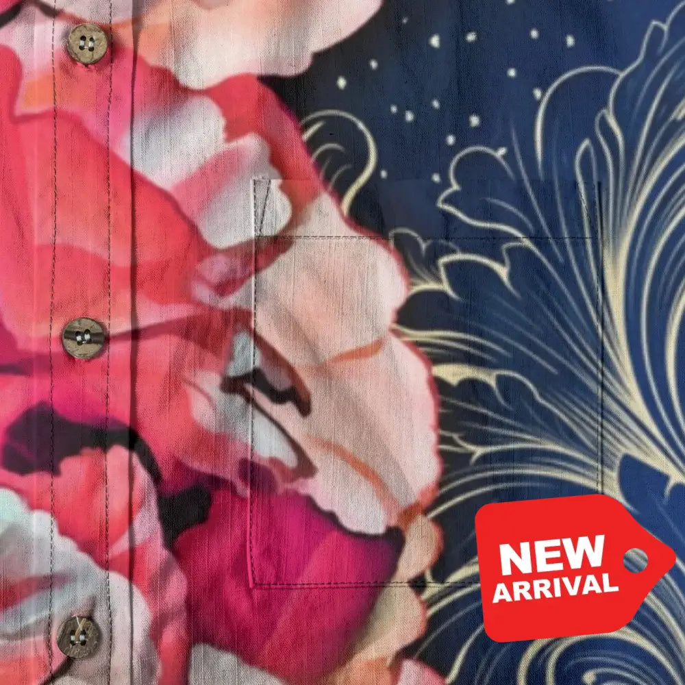 All-Over Print Men’s Breathable Shirt|140GSM Slub Cotton