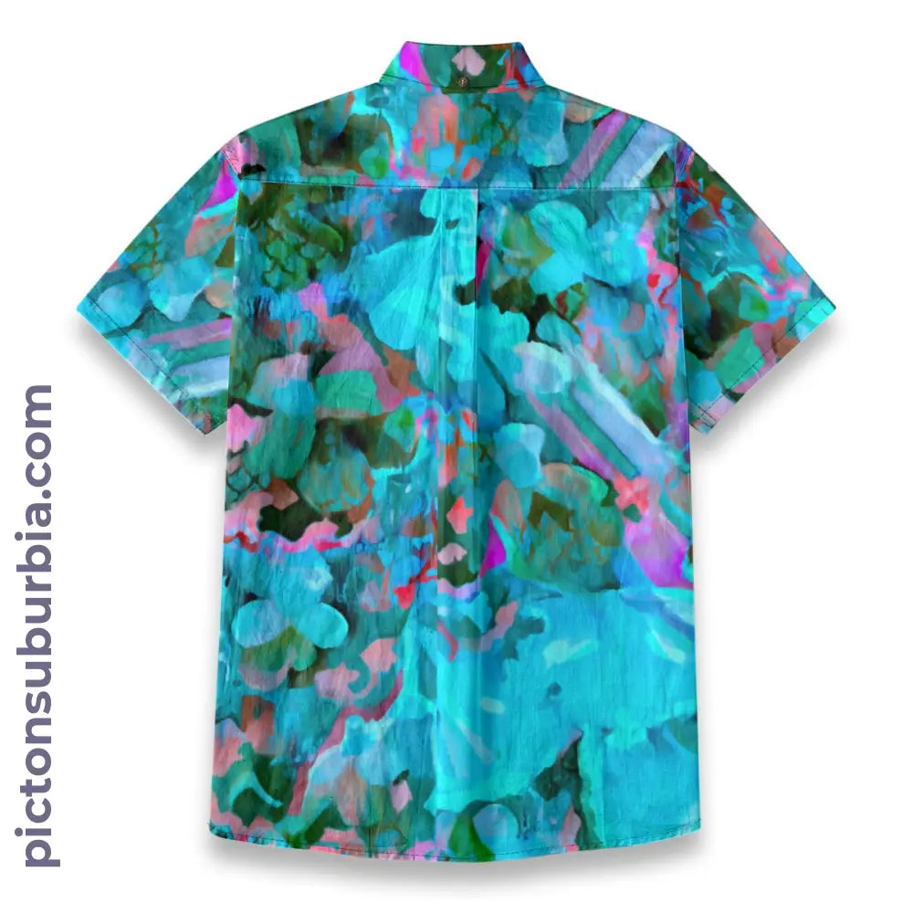 All-Over Print Men’s Breathable Shirt|140GSM Slub Cotton