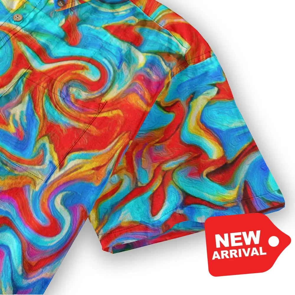 All-Over Print Men’s Breathable Shirt|140GSM Slub Cotton