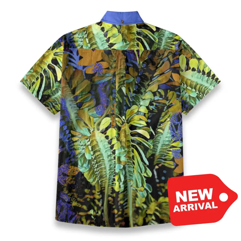 All-Over Print Men’s Breathable Shirt|140GSM Slub Cotton