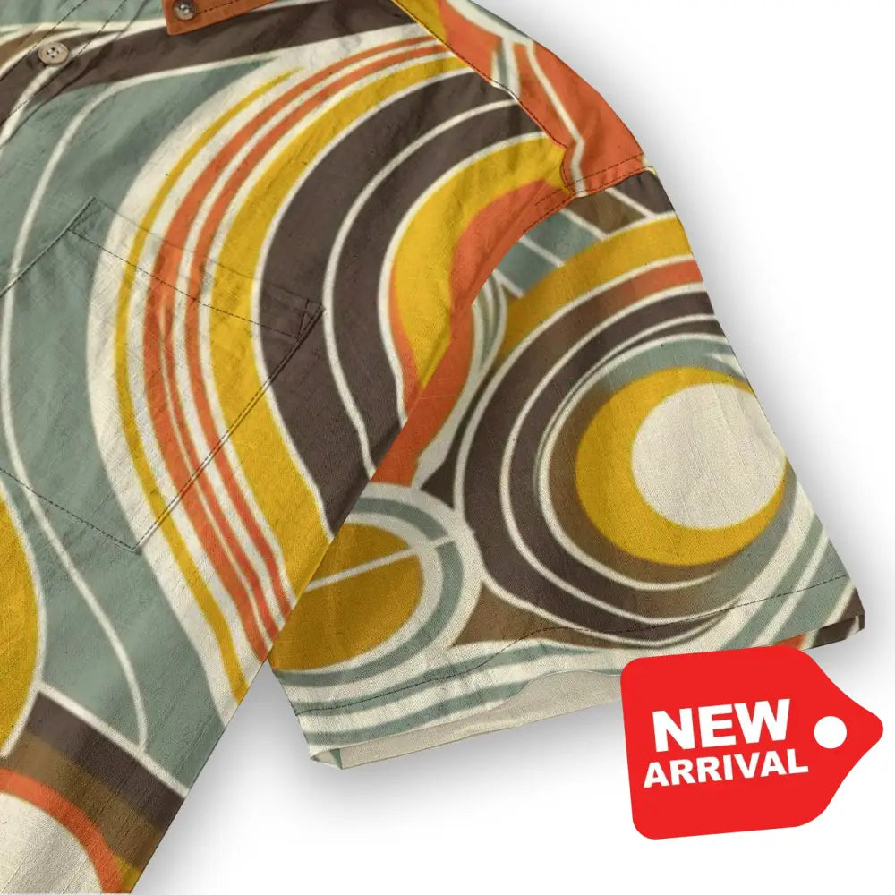 All-Over Print Men’s Breathable Shirt|140GSM Slub Cotton
