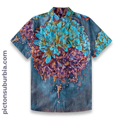 All-Over Print Men’s Breathable Shirt|140GSM Slub Cotton