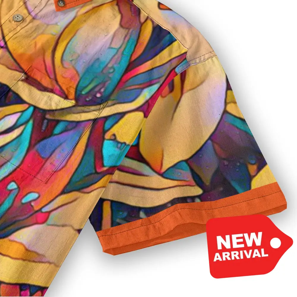 All-Over Print Men’s Breathable Shirt|140GSM Slub Cotton