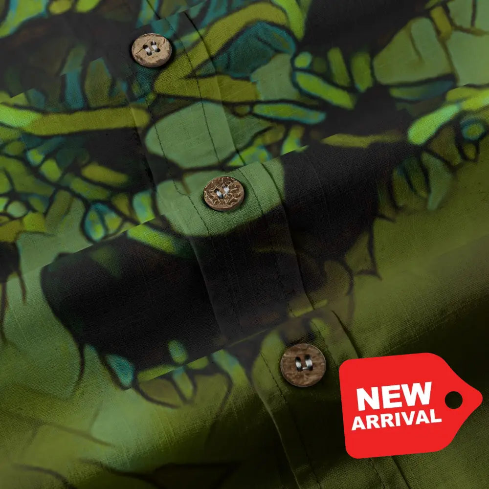 All-Over Print Men’s Breathable Shirt|140GSM Slub Cotton