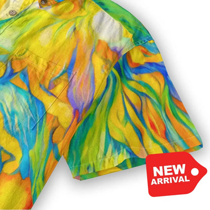All-Over Print Men’s Breathable Shirt|140GSM Slub Cotton
