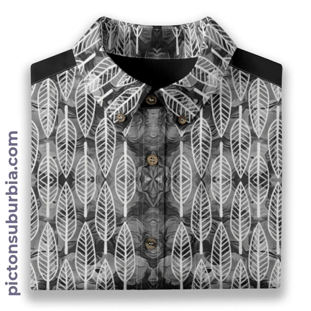 All-Over Print Men’s Breathable Shirt|140GSM Slub Cotton