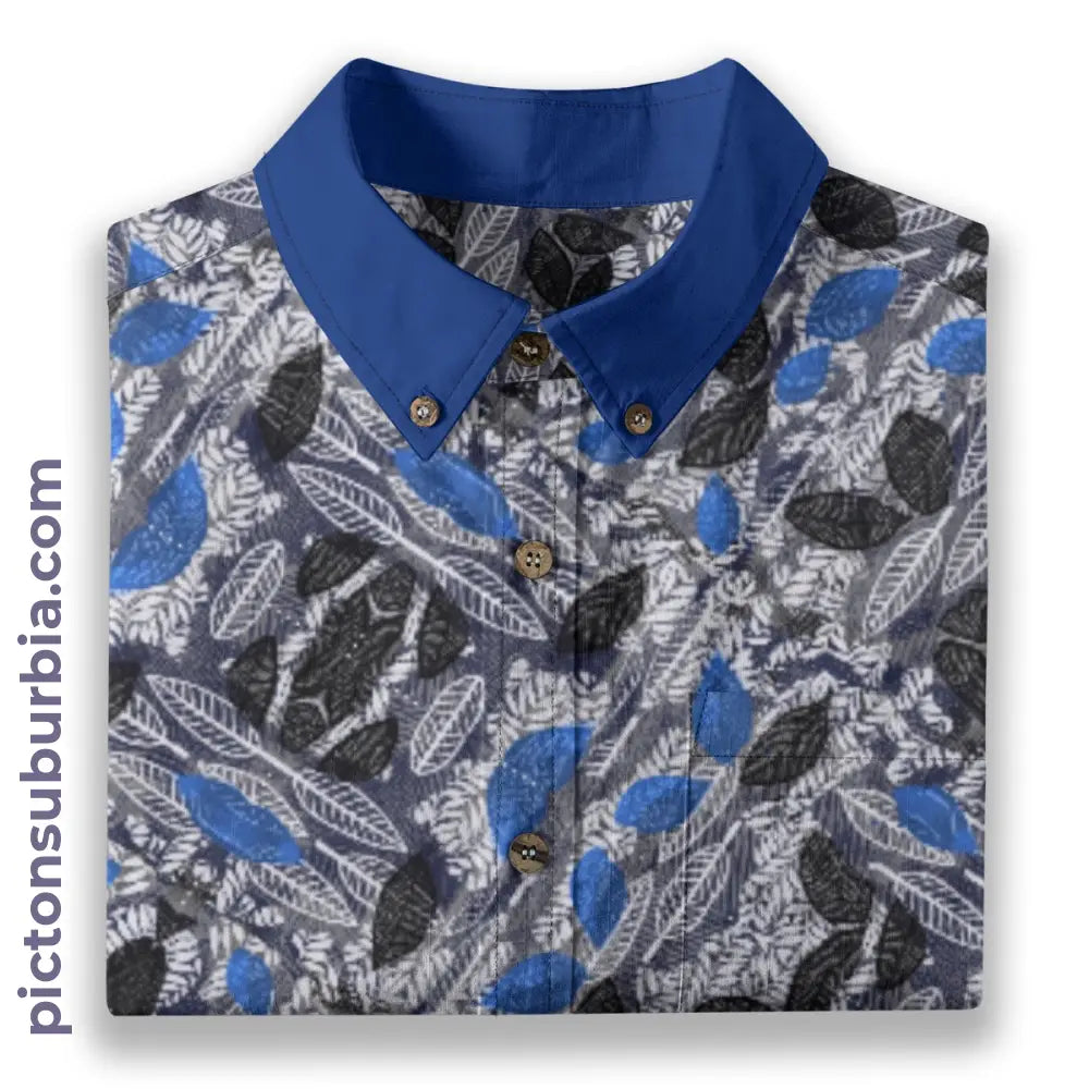 All-Over Print Men’s Breathable Shirt|140GSM Slub Cotton