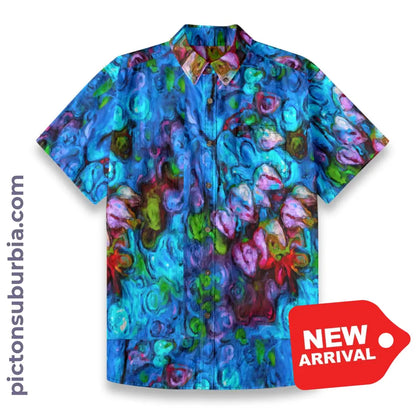 All-Over Print Men’s Breathable Shirt|140GSM Slub Cotton