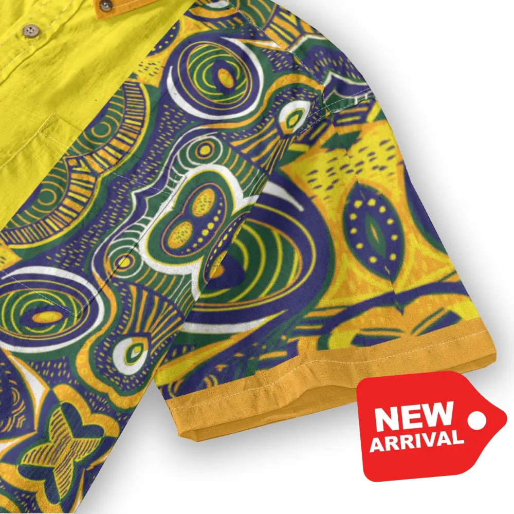All-Over Print Men’s Breathable Shirt|140GSM Slub Cotton