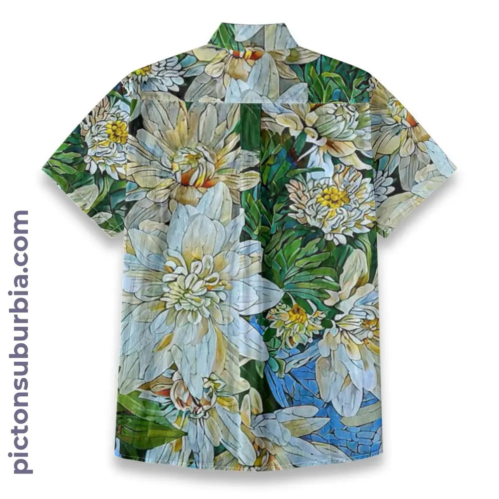All-Over Print Men’s Breathable Shirt|140GSM Slub Cotton