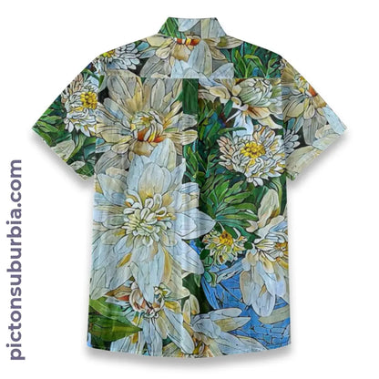 All-Over Print Men’s Breathable Shirt|140GSM Slub Cotton