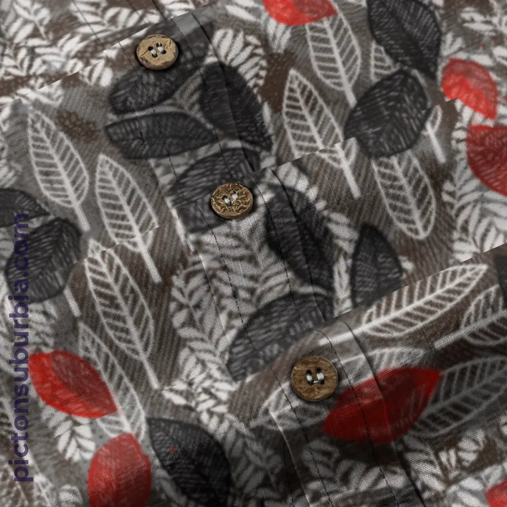 All-Over Print Men’s Breathable Shirt|140GSM Slub Cotton