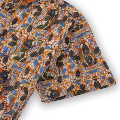 All-Over Print Men’s Breathable Shirt|140GSM Slub Cotton