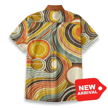 All-Over Print Men’s Breathable Shirt|140GSM Slub Cotton