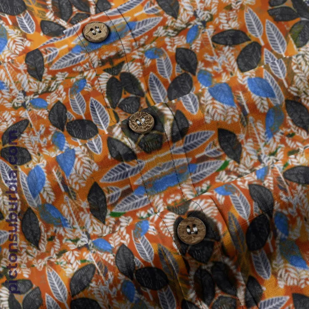 All-Over Print Men’s Breathable Shirt|140GSM Slub Cotton