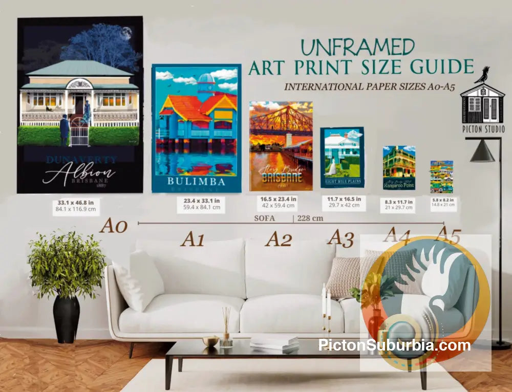 Annerley: Junction Hotel Art print. - Art Print