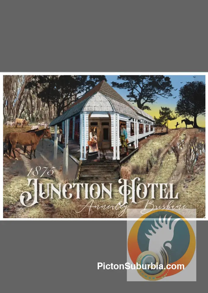 Annerley: Junction Hotel Art print. - Physical good