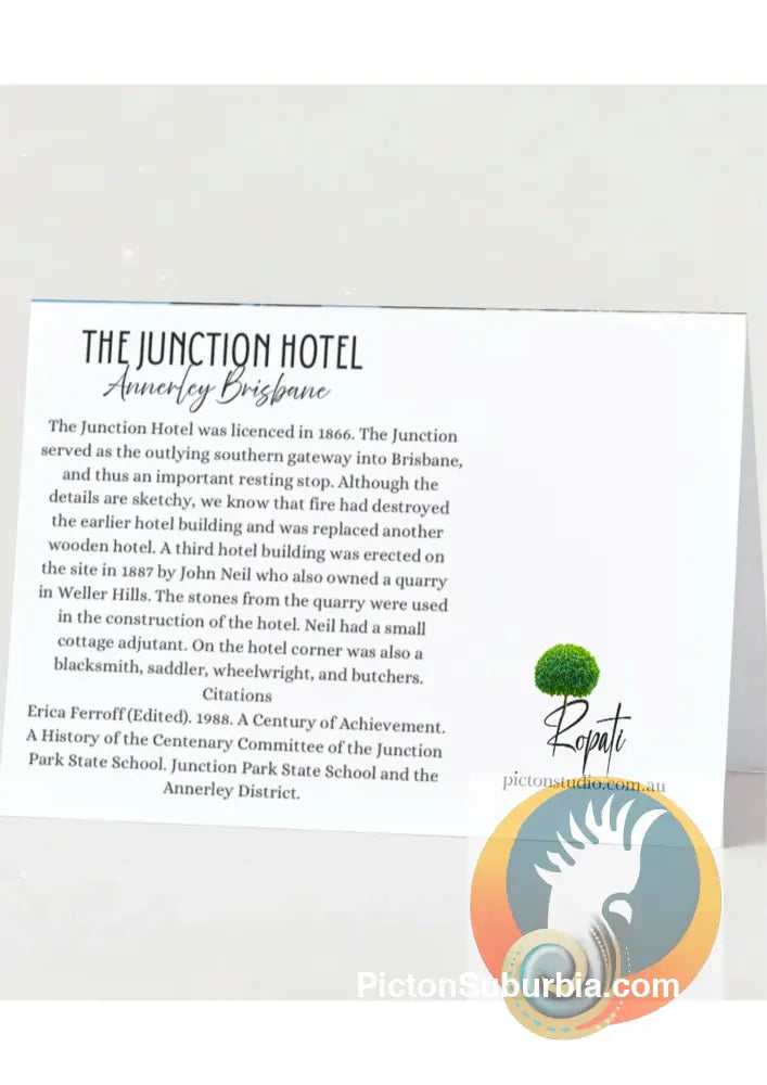 Annerley: Junction Hotel Greeting Card Pack / set of 5 - Physical good