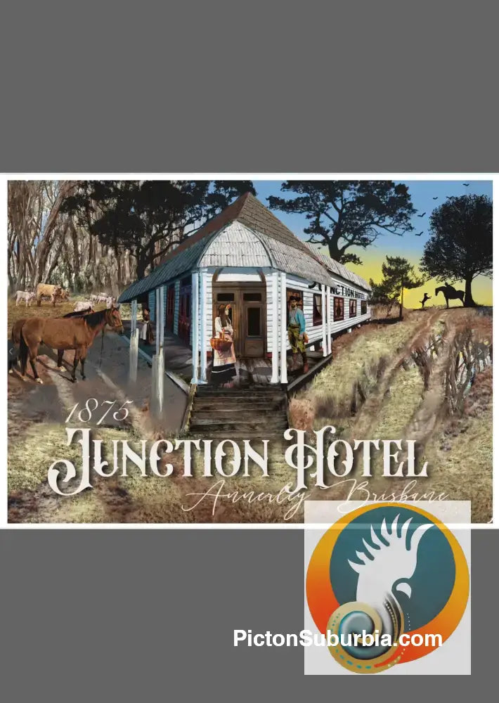 Annerley: Junction Hotel Art print. - Physical good