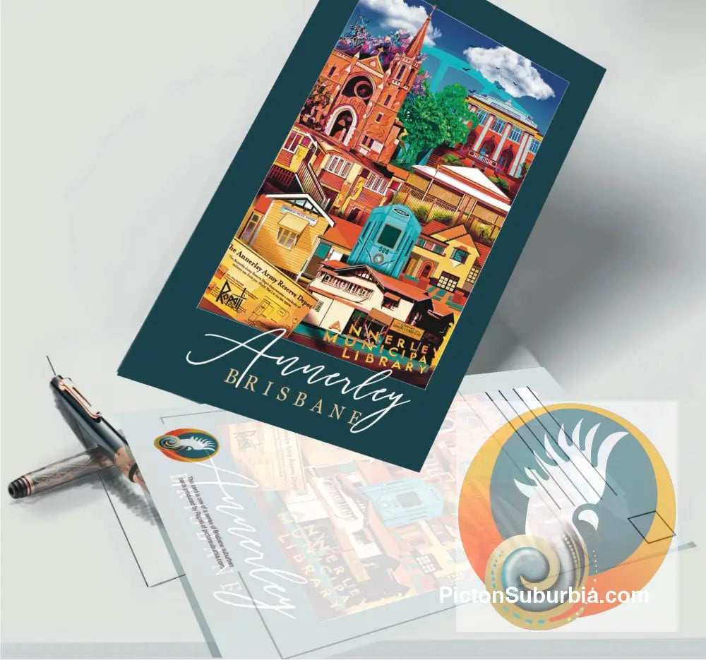 Annerley: Postcard Annerley: (A6 Standard or A5 Larger Card / Set of 5) - A6 Standard - Physical good