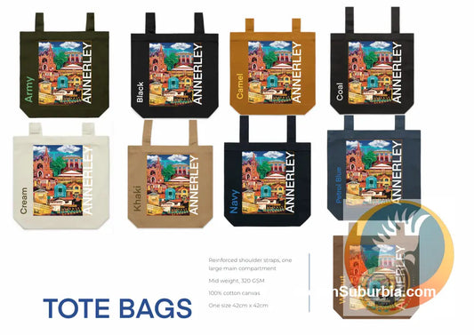 Annerley: Premium Canvas Tote 42x42 - ToteBag