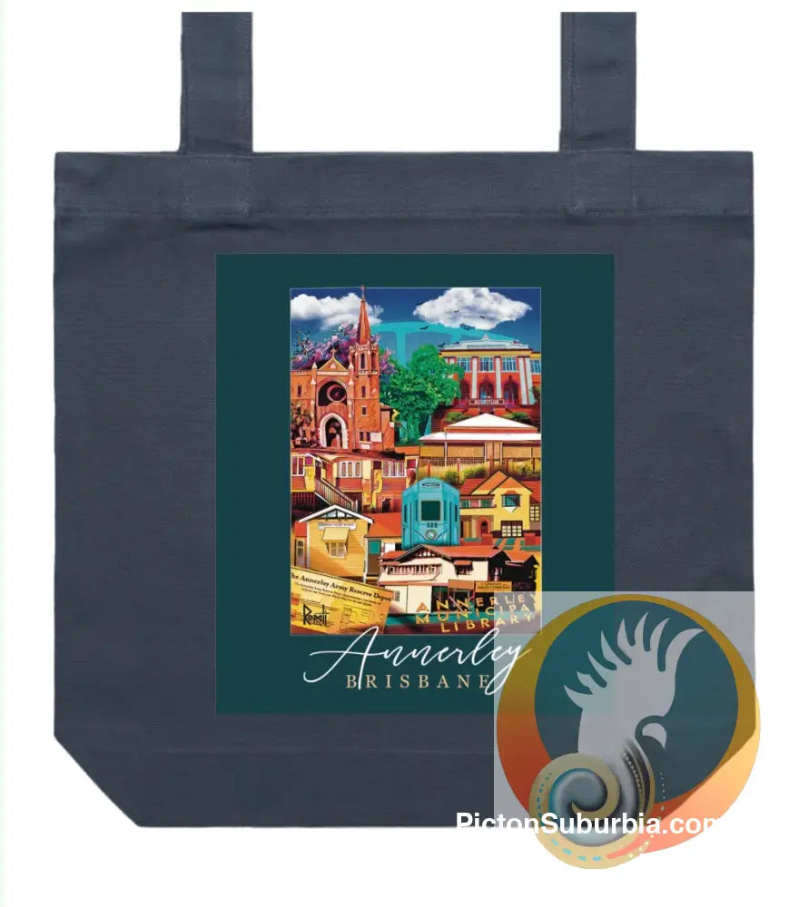 Annerley Tote - Petrol Blue - Physical good
