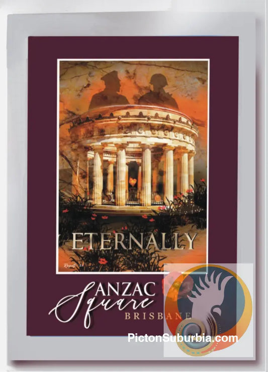 ANZAC Square: Brisbane CBD - Tea Towel - Physical good