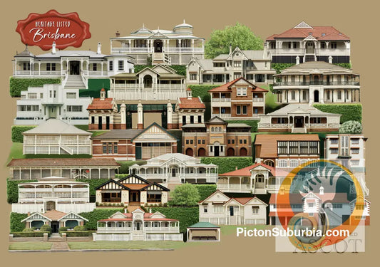 Ascot Heritage Listed - Art Print - A3 / Cropped - Art Print
