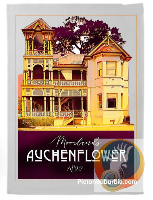 Auchenflower 100% Cotton Tea Towel (version 2) - Physical good