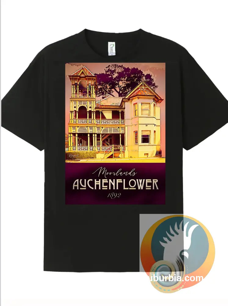 Auchenflower: Moorland Tee - Coal / S - T-shirt