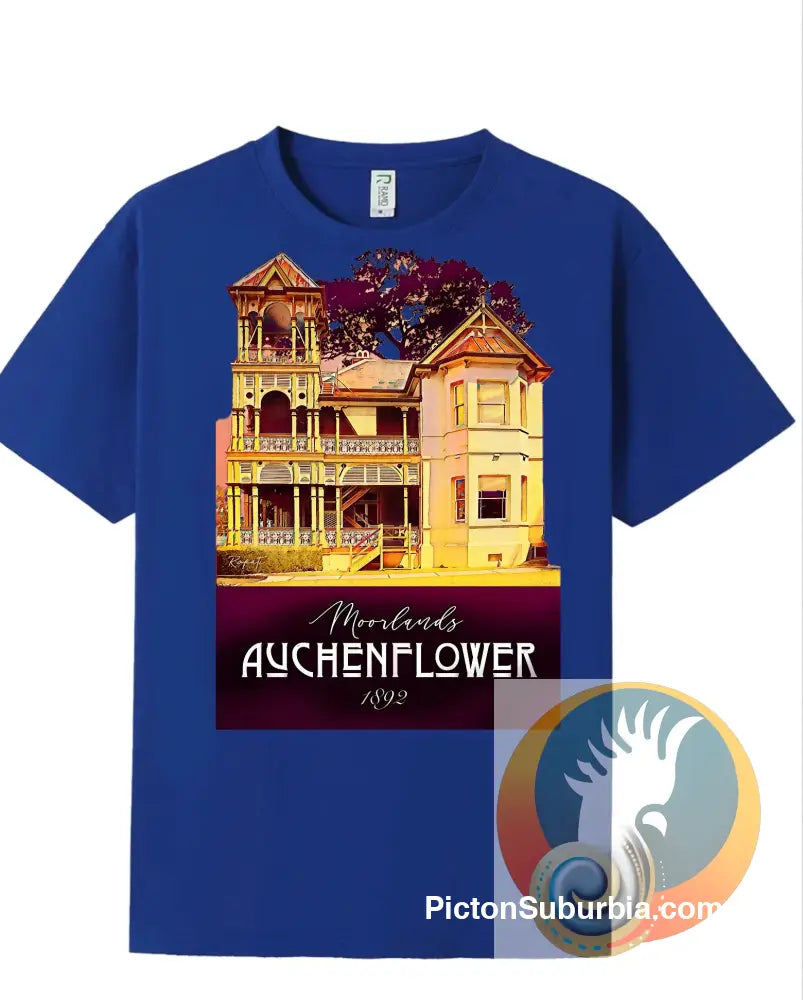 Auchenflower: Moorland Tee - Royal / S - T-shirt