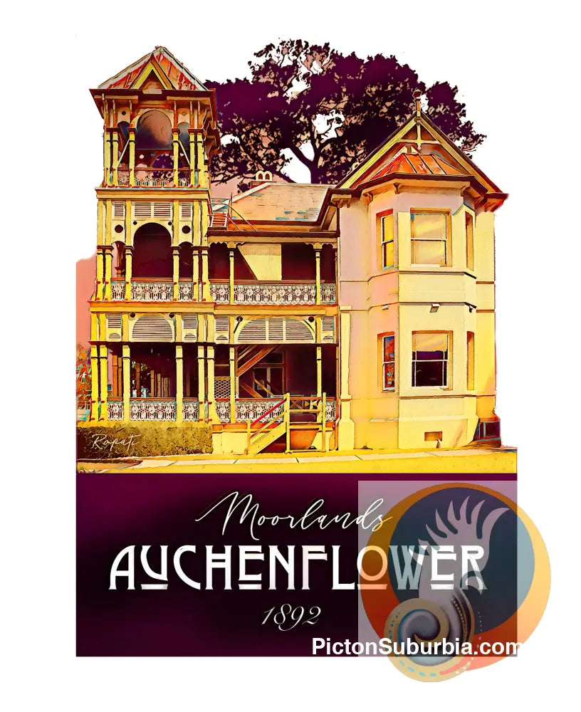Auchenflower: Moorland Tee - T-shirt
