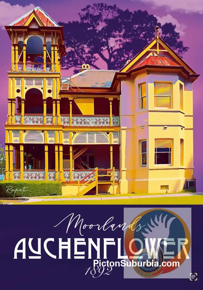 Auchenflower: Moorlands “Brisbane Icons” Art Print - Physical good