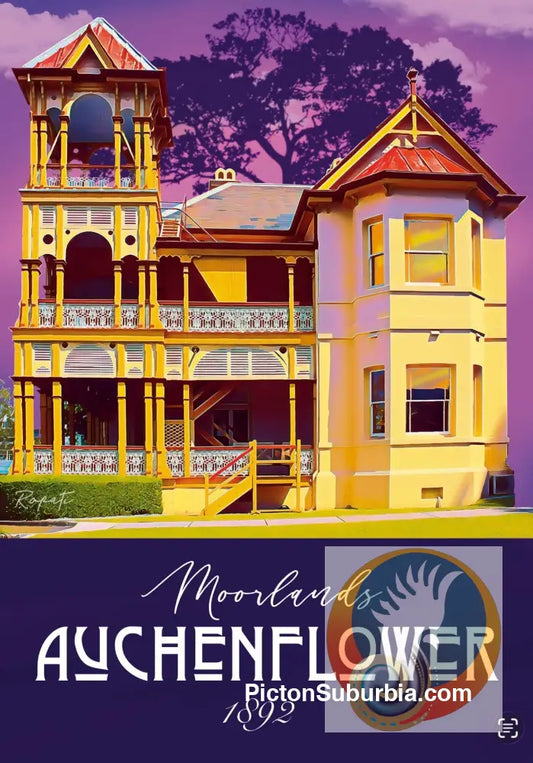 Auchenflower: Moorlands “Brisbane Icons” Art Print - Physical good