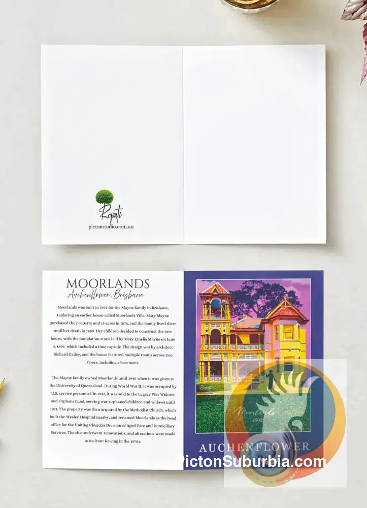 Auchenflower: Moorlands- Greeting Card Pack/Set of 5 - Physical good