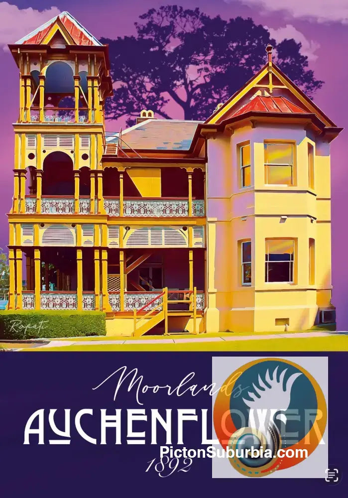 Auchenflower: Moorlands “Brisbane Icons” Art Print - Physical good