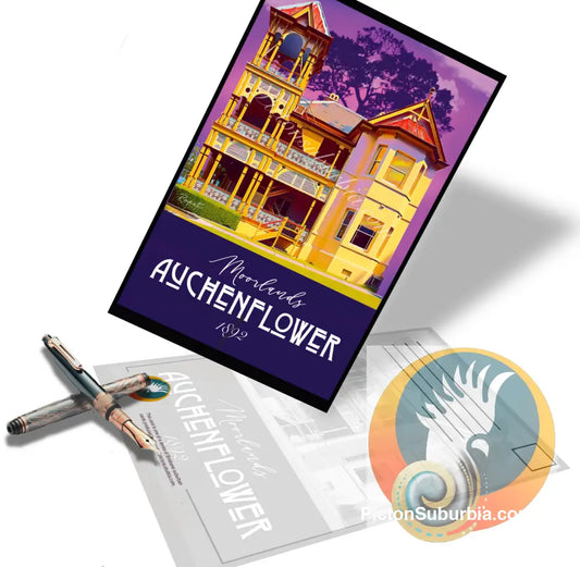 Auchenflower-Moorlands Postcard: (A6 Standard or A5 Larger Card / Set of 5) (Copy) - A6 Standard - Physical good